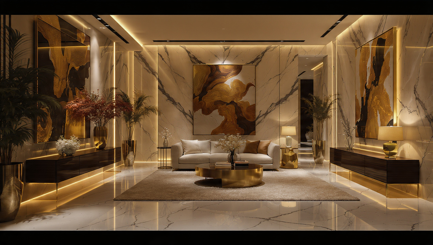 Skyline penthouses and trophy floors.